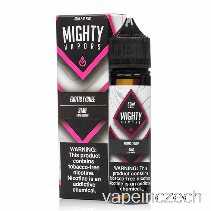 Exotické Liči - Mocné Páry - 60ml 3mg Vape Pero